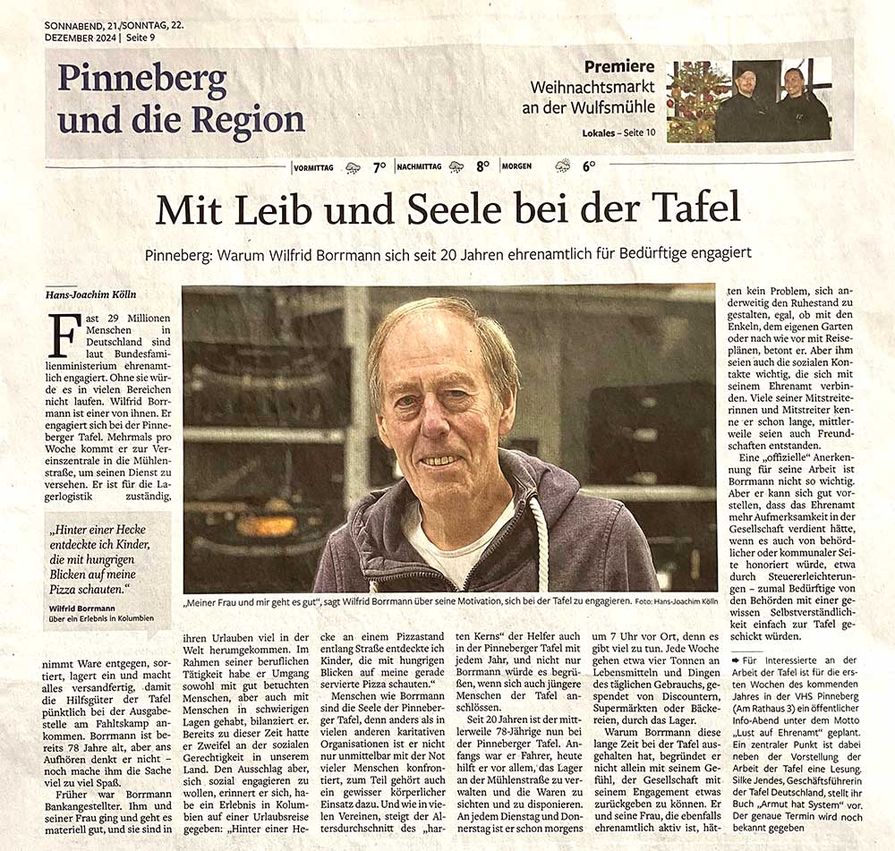Pinneberger Tageblatt 21.12.2024